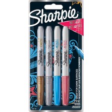 Sharpie Metalik Markör Karışık 4'lü Blister 2067107