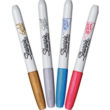 Sharpie Metalik Markör Karışık 4'lü Blister 2067107