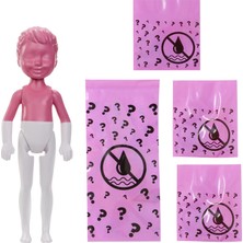 Barbie Color Reveal Renk Değiştiren Sürpriz Chelsea Renk Bloklu Bebek 6 Sürprizli Paket Gwc60