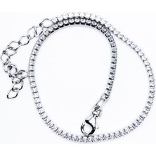 Nesli Shop Nesliahop 925 Ayar Gümüş Su Yolu Bileklik