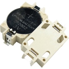 Motorobit CR2032 Pcb Tipi Pil Yuvası Bs-6 BS-2032-6