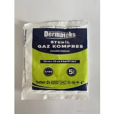 Dermateks Steril Gaz Kompres 7,5 cmx7,5 cm 25 Adet