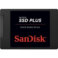 Sandisk Plus 480GB 530MB-445MB/S Sata 3 2.5" SSD (SDSSDA-480G-G26) - 5 Adet