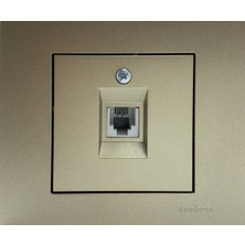 Ovivo Grano Titanyum Nümeris Telefon Cat3 Çerçeveli