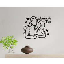 Bk Gift Annem ve Ben Duvar Süsü-1