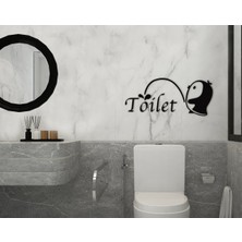 Bk Gift Banyo Tuvalet Duvar Süsü-6
