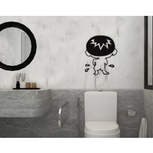 Bk Gift Banyo Tuvalet Duvar Süsü-3