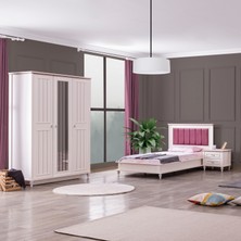 Setay Ezgi Lüx Genç Odası Takımı - Karyola  Dolap  Komodin