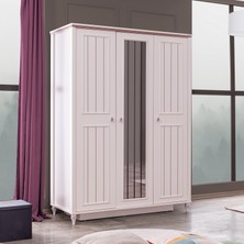 Setay Gardırop Ezgi Lüx 3 Kapaklı Aynalı Dolap