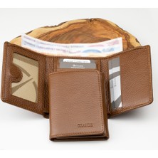 Grande 1414   Deri Erkek Cüzdan & Kartlık ve Kemer Seti