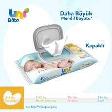 Uni Baby Yenidoğan Islak Mendil 3X40