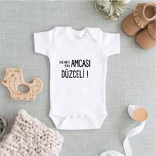 Limon Unisex Beyaz Baskılı Zıbın