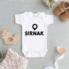 Limon Unisex Beyaz Baskılı Zıbın