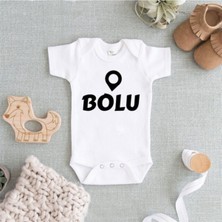 Limon Unisex Beyaz Baskılı Zıbın