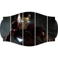 Renkselart Ironman Demir Adam Mdf TABLO-0557 (Model C)