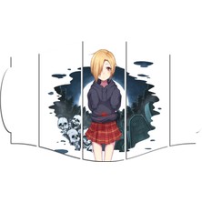 Renkselart Anime Kız Mdf TABLO-0009 (Model C)