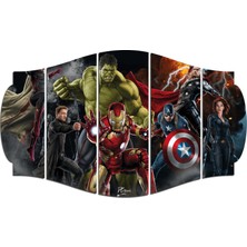 Renkselart Yenilmezler Avengers Mdf TABLO-0572 (Model C)