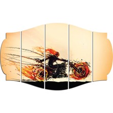 Renkselart Motor Hayalet Sürücü Mdf TABLO-1264 (Model C)