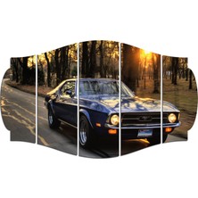 Renkselart Klasik Araba Mdf TABLO-1157 (Model C)