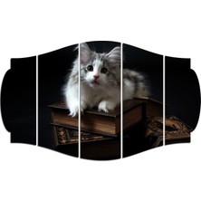 Renkselart Kedi Mdf TABLO-2545 (Model C)