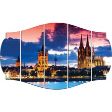 Renkselart Katedral Mdf TABLO-3453 (Model C)