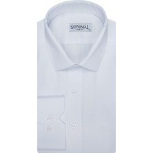Süvari Slim Fit Armür Desenli Erkek Gömlek