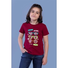 Toontoy Kids Toontoy Erkek Çocuk Gözlük Baskılı Tişört