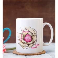 Hediye Zengini Kişiye Özel Canım Annem Tasarımlı Kupa