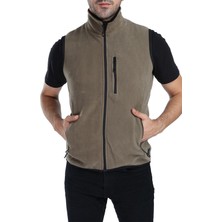 Ghassy Co. Erkek Çok Cepli Outdoor Polar Yelek