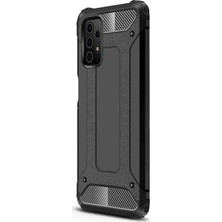 Microsonic Samsung Galaxy A72 Kılıf Rugged Armor Siyah