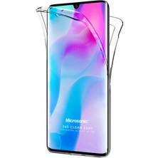 Microsonic Xiaomi Mi Note 10 Lite Kılıf 6 Tarafı Tam Full Koruma 360 Clear Soft Şeffaf