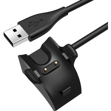 Microsonic Huawei Band 3 Manyetik USB Şarj Kablosu Siyah