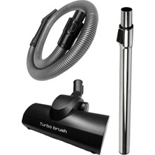 Marketto Fakir Veyron Basic Süpürge Hortum Teleskopik Boru Turbo Başlık Seti