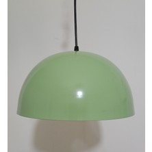 Riolight Retro,rustik,modern Mutfak,cafe,bar Üstü Için yeşil Tekli Metal Sarkıt Avize ÇAP:30CM