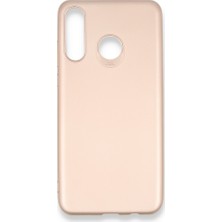 Nevarium Huawei Y9 Prime 2019 Kılıf Yumuşak Dokulu Silikon Rose Gold
