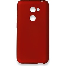 Nevarium Vodafone Smart N8 Kılıf Yumuşak Dokulu Silikon Bordo