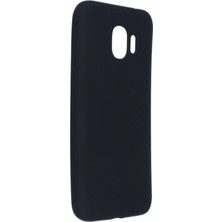 Nevarium Samsung Galaxy J2 Pro 2018 Kılıf Yumuşak Dokulu Silikon Siyah
