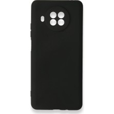 Nevarium Xiaomi Redmi Note 9 Pro 5g Kılıf Yumuşak Dokulu Silikon Siyah