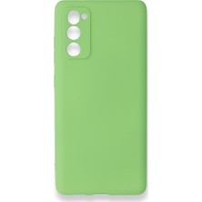 Smody Samsung Galaxy S20 Fe Kılıf Ultra Elastik Silikon Rubber Premier Yeşil
