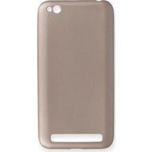 Nevarium Xiaomi Redmi 5A Kılıf Yumuşak Dokulu Silikon Rose Gold