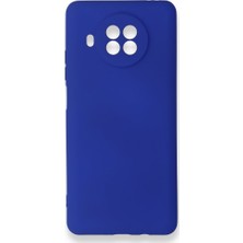 Nevarium Xiaomi Mi 10T Lite Kılıf Yumuşak Dokulu Silikon Lacivert