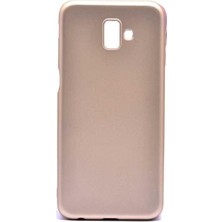 KargolaGo Samsung J6 2018 Gold Rubber Kılıf