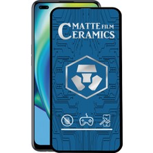 Case World Oppo Reno 4 Lite Tam Kaplayan Mat Seramik Nano Esnek Ekran Koruyucu