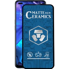Case World Oppo Reno 4 Tam Kaplayan Mat Seramik Nano Esnek Ekran Koruyucu