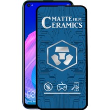 Case World Huawei P40 Lite E Tam Kaplayan Mat Seramik Nano Esnek Ekran Koruyucu