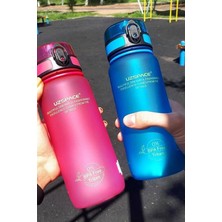 Uzspace Fiftyfifty Mor 650ML Yeni Koleksyion Tritan Su Matarası