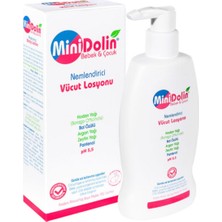 Dermadolin Minidolin Bebek  Çocuk Saç ve Vücut Şuanı 250 ml + Nemlendirici Vücut Losyonu 250 ml