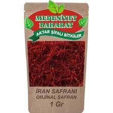 Medeniyet Baharat Iran Safranı 1 gr