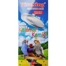 Vitaking Kalamar Kemiği 12' li Box Kuşlar Için + Kafes Aparatı