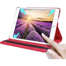 Z-Mobile Apple iPad 7. Nesil 8. Nesil 2019 2020 10.2" Tablet Kılıfı Standlı 360° Dönebilen Deri Kılıf Siyah